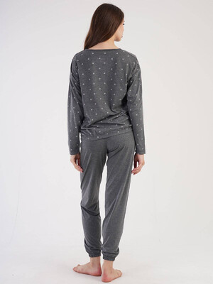 Купить Хлопковый комплект с длинным рукавом VIENETTA 3051541858 в Украина в Lingerie.ua - Одяг для дому та відпочинку, Фото 2