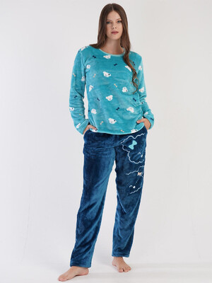 Купить Тепла плюшева піжама VIENETTA 3030930257 в Украина