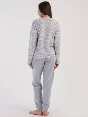 Купить Флисовый теплый домашний костюм VIENETTA 3030582640 в Украина в Lingerie.ua - Одяг для дому та відпочинку, Фото 3