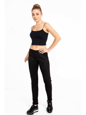 Купить Легенсы черные замшевые COCOON Е71-8603  в Украина в Lingerie.ua - Одяг для дому та відпочинку, Фото 2