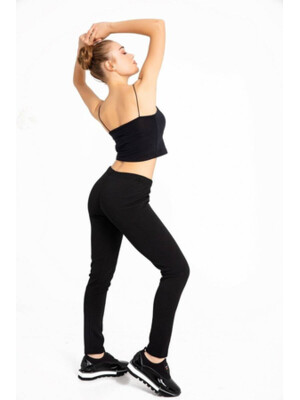 Купить Легенсы черные замшевые COCOON Е71-8603  в Украина в Lingerie.ua - Одяг для дому та відпочинку, Фото 5