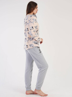 Купить Флисовая теплая  пижама VIENETTA 3040480303 в Украина в Lingerie.ua - Одяг для дому та відпочинку, Фото 3