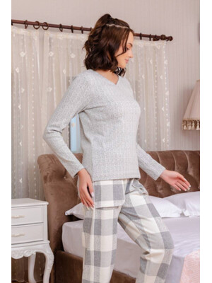 Купить Кашеміровий костюм із кишенями MISSENDO U6771 в Украина в Lingerie.ua - Одяг для дому та відпочинку, Фото 12