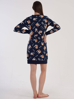 Купить Байковая туника с длинным рукавом VIENETTA 3032260454 в Украина в Lingerie.ua - Одяг для дому та відпочинку, Фото 6