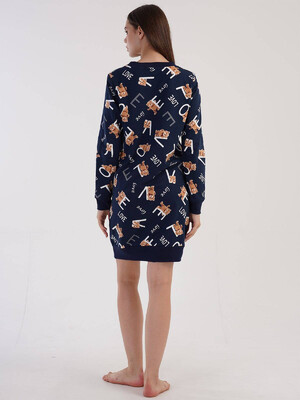 Купить Байковая туника с длинным рукавом VIENETTA 3032260454 в Украина в Lingerie.ua - Одяг для дому та відпочинку, Фото 7