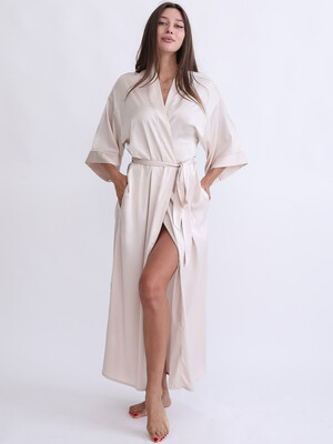 Купить Шелковое кимоно длинное LINGERIE 170668 в Украина в Lingerie.ua - Одяг для дому та відпочинку, Фото 8