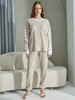 Жіночий домашній комплект із довгим рукавом SEVIM 14904