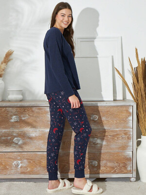 Купить Кашемировый домашний комплект с брюками SEVIM 15451 в Украина в Lingerie.ua - Одяг для дому та відпочинку, Фото 5