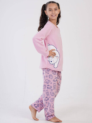 Купить Флисовый комплект с брюками VIENETTA KIDS 3041720401 в Украина в Lingerie.ua - Одяг для дому та відпочинку, Фото 8