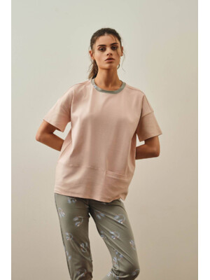 Купить Хлопковый комплект с капри HAYS 27178 в Украина в Lingerie.ua - Одяг для дому та відпочинку, Фото 3