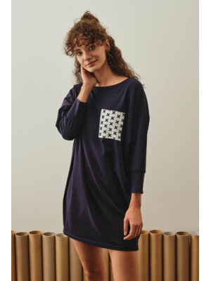 Бавовняна туніка оверсайз HAYS 27176