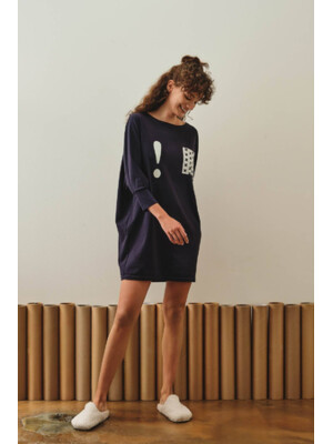 Купить Хлопковая туника оверсайз HAYS 27176 в Украина в Lingerie.ua - Одяг для дому та відпочинку, Фото 15