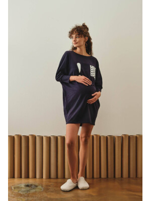 Купить Хлопковая туника оверсайз HAYS 27176 в Украина в Lingerie.ua - Одяг для дому та відпочинку, Фото 13