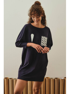 Купить Хлопковая туника оверсайз HAYS 27176 в Украина в Lingerie.ua - Одяг для дому та відпочинку, Фото 11