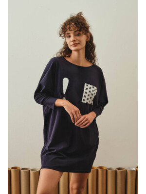 Купить Хлопковая туника оверсайз HAYS 27176 в Украина в Lingerie.ua - Одяг для дому та відпочинку, Фото 10