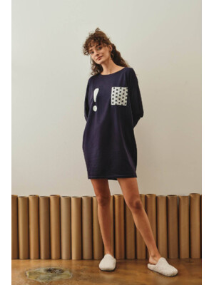 Купить Хлопковая туника оверсайз HAYS 27176 в Украина в Lingerie.ua - Одяг для дому та відпочинку, Фото 7