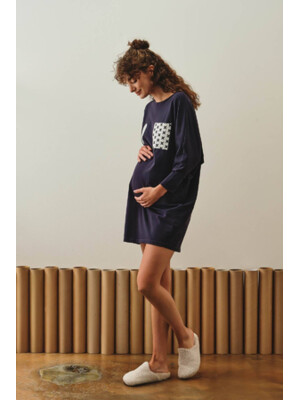 Купить Хлопковая туника оверсайз HAYS 27176 в Украина в Lingerie.ua - Одяг для дому та відпочинку, Фото 4