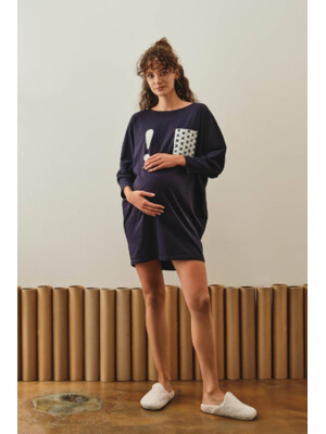 Купить Хлопковая туника оверсайз HAYS 27176 в Украина в Lingerie.ua - Одяг для дому та відпочинку, Фото 3