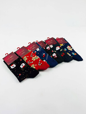 Купить Хлопковые мужские носки новогодние PIER LONE 0690 в Украина в Lingerie.ua - Одяг для дому та відпочинку, Фото 1
