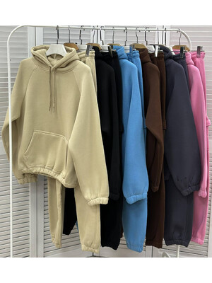 Купить ОПТОМ Теплый женский костюм с брюками карго Little Secret 2810 в Украина в Lingerie.ua - Одяг для дому та відпочинку, Фото 4