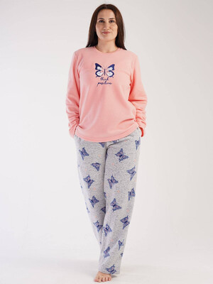 Купить Флисовый женский домашний костюм VIENETTA 3030470196 в Украина в Lingerie.ua - Одяг для дому та відпочинку, Фото 3