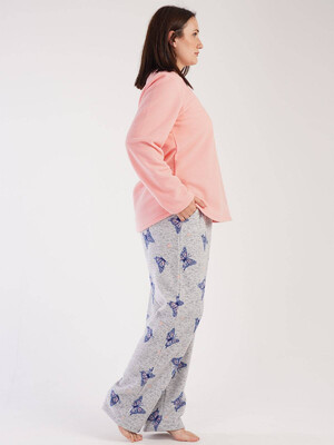 Купить Флисовый женский домашний костюм VIENETTA 3030470196 в Украина в Lingerie.ua - Одяг для дому та відпочинку, Фото 4