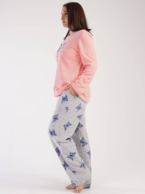 Купить Флисовый женский домашний костюм VIENETTA 3030470196 в Украина в Lingerie.ua - Одяг для дому та відпочинку, Фото 5