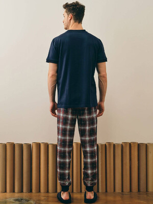 Купить Хлопковая пижама с коротким рукавом HAYS 27470 в Украина в Lingerie.ua - Одяг для дому та відпочинку, Фото 2