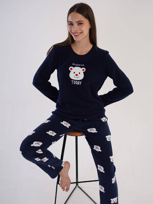 Купить Флисовый домашний костюм VIENETTA 3030510433 в Украина в Lingerie.ua - Одяг для дому та відпочинку, Фото 5