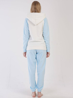 Купить Теплый флисовый костюм с худи VIENETTA 3052190000 в Украина в Lingerie.ua - Одяг для дому та відпочинку, Фото 2