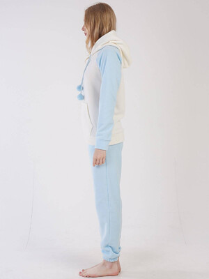 Купить Теплый флисовый костюм с худи VIENETTA 3052190000 в Украина в Lingerie.ua - Одяг для дому та відпочинку, Фото 6