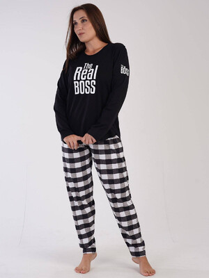 Купить Хлопковый домашний костюм с брюками VIENETTA 3050683264 в Украина в Lingerie.ua - Одяг для дому та відпочинку, Видео