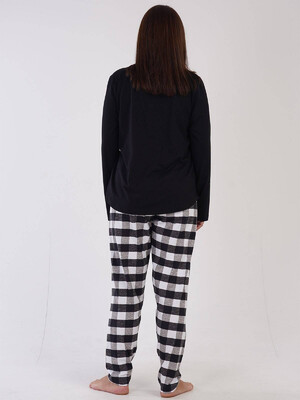 Купить Хлопковый домашний костюм с брюками VIENETTA 3050683264 в Украина в Lingerie.ua - Одяг для дому та відпочинку, Фото 4