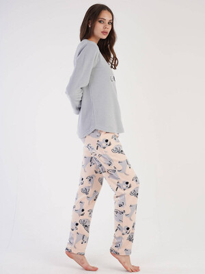 Купить Флисовый теплый костюм VIENETTA 3040470303 в Украина в Lingerie.ua - Одяг для дому та відпочинку, Фото 3