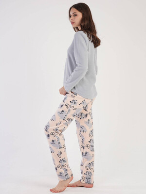 Купить Флисовый теплый костюм VIENETTA 3040470303 в Украина в Lingerie.ua - Одяг для дому та відпочинку, Фото 5