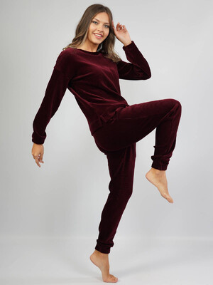 Купить Велюровый костюм с брюками VIENETTA 1051800000 в Украина в Lingerie.ua - Одяг для дому та відпочинку, Фото 2