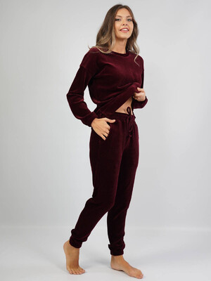 Купить Велюровый костюм с брюками VIENETTA 1051800000 в Украина в Lingerie.ua - Одяг для дому та відпочинку, Фото 3