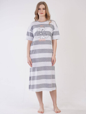 Купить Хлопковая ночная сорочка длинная VIENETTA 3090200000 в Украина