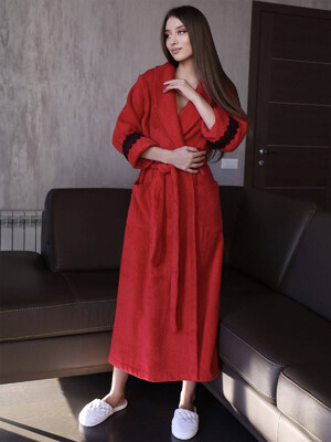 Купить Махровый халат с кружевом LINGERIE 170279 в Украина в Lingerie.ua - Одяг для дому та відпочинку, Фото 21