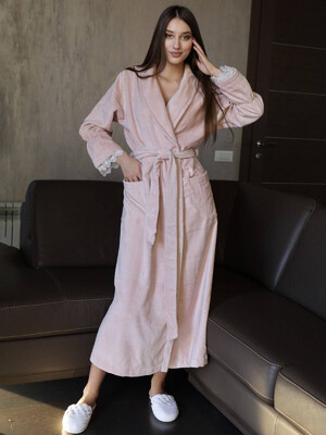 Купить Махровый халат с кружевом LINGERIE 170279 в Украина в Lingerie.ua - Одяг для дому та відпочинку, Фото 22