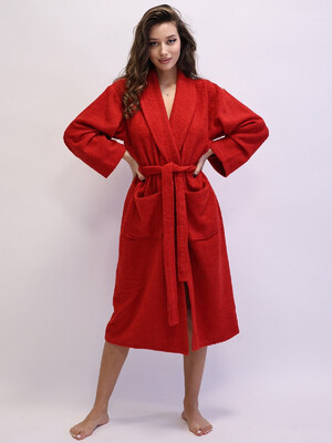 Купить Махровый халат с кружевом LINGERIE 170279 в Украина в Lingerie.ua - Одяг для дому та відпочинку, Фото 6