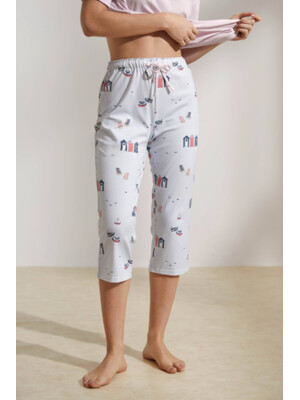 Купить Хлопковый комплект из футболки и капри HAYS 36133 в Украина в Lingerie.ua - Одяг для дому та відпочинку, Фото 4