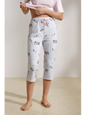 Купить Хлопковый комплект из футболки и капри HAYS 36133 в Украина в Lingerie.ua - Одяг для дому та відпочинку, Фото 6