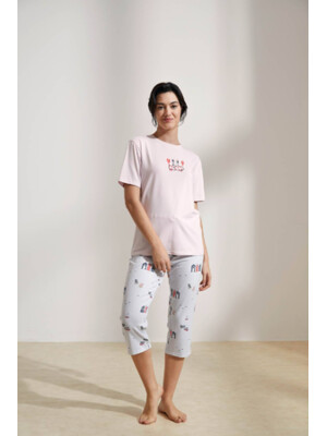 Купить Хлопковый комплект из футболки и капри HAYS 36133 в Украина в Lingerie.ua - Одяг для дому та відпочинку, Фото 7