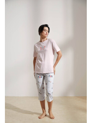 Купить Хлопковый комплект из футболки и капри HAYS 36133 в Украина в Lingerie.ua - Одяг для дому та відпочинку, Фото 10