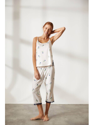 Купить Хлопковый комплект из майки и капри HAYS 36164 в Украина в Lingerie.ua - Одяг для дому та відпочинку, Фото 1