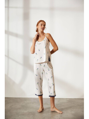 Купить Хлопковый комплект из майки и капри HAYS 36164 в Украина в Lingerie.ua - Одяг для дому та відпочинку, Фото 4
