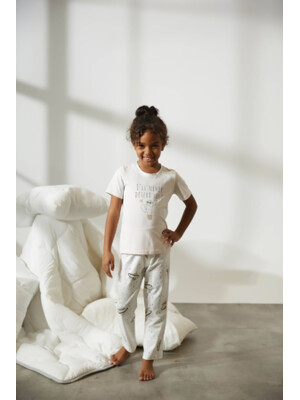 Купить Хлопковый детский комплект из футболки и брюк HAYS 36193 в Украина в Lingerie.ua - Одяг для дому та відпочинку, Фото 3