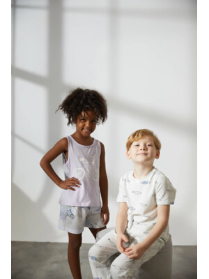 Купить Хлопковый комплект детский из майки и шорт HAYS 36228 в Украина в Lingerie.ua - Одяг для дому та відпочинку, Фото 2