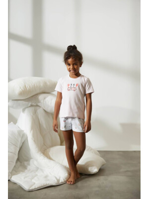 Купить Бавовняний дитячий комплект із футболки та шортів HAYS 36284 в Украина в Lingerie.ua - Одяг для дому та відпочинку, Фото 2